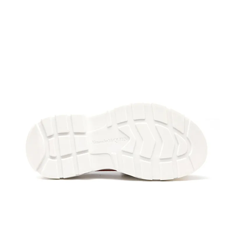 Alexander McQueen Tread Slick Sneakers 'Navy White Red' Women's-4