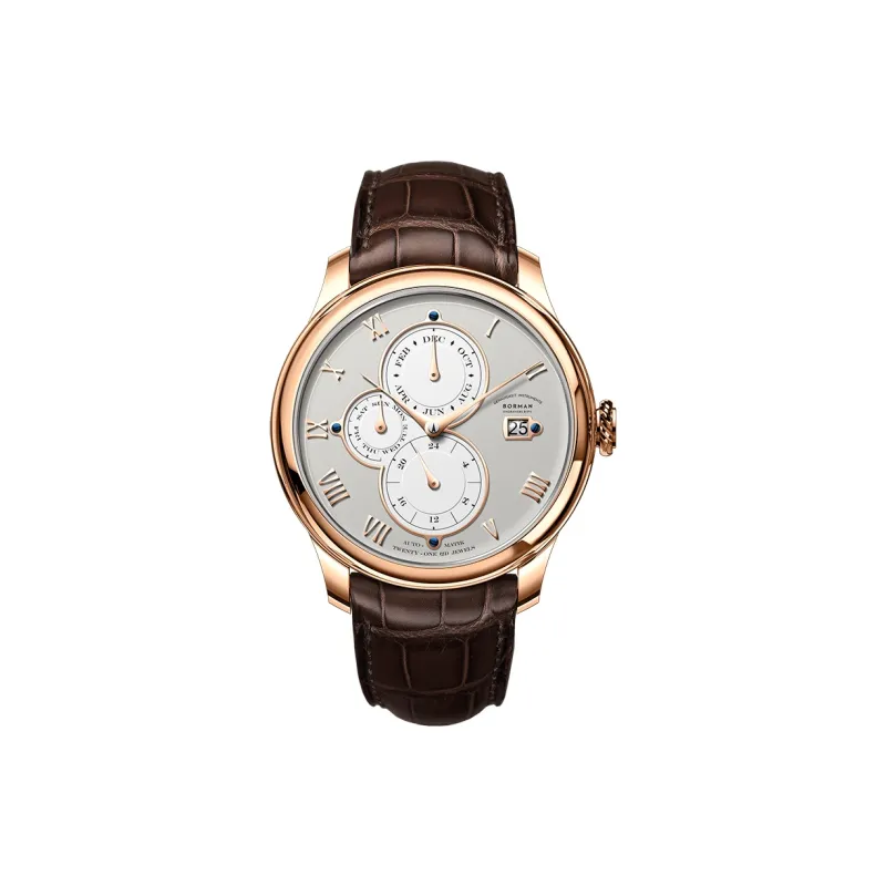 BORMAN Automatic Mechanical Movement Watch Men's Watches Gray Dial-10
