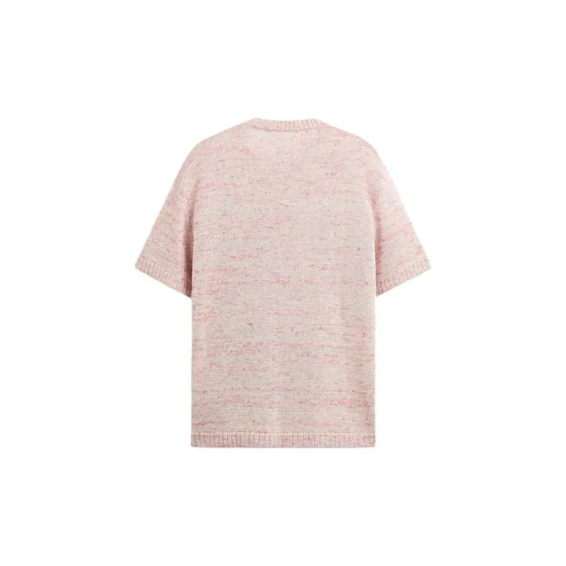 ZARA T Shirts Men Pink-1
