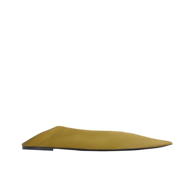 SAINT LAURENT Casual Single Shoes 0.5cm Women's Green-3