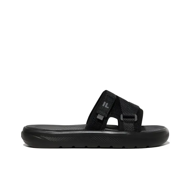 FILA DRIFTER Slip Resistant, Odor Resistant, Quick Dry Slide Slippers Unisex Black-1
