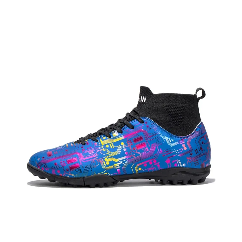 D&W TF Turf Anti Slip Wear Resistant Soccer Shoes Unisex-8