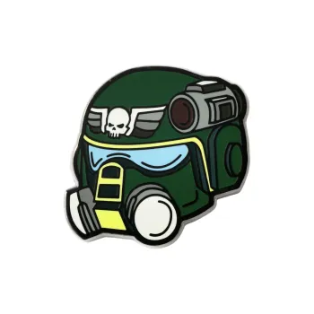 STARFORGED Hammer 40K Space Marines Imperial Armed Forces Helmet Badges