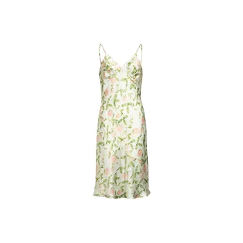 Silk Boundary Nightgown Women's