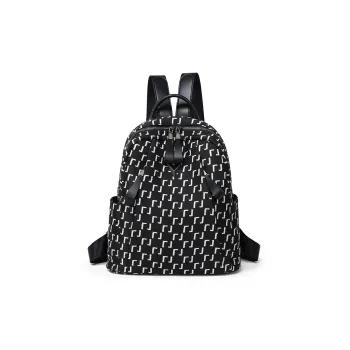 Kevin Cohen Canvas Backpack Unisex Extreme Night Black