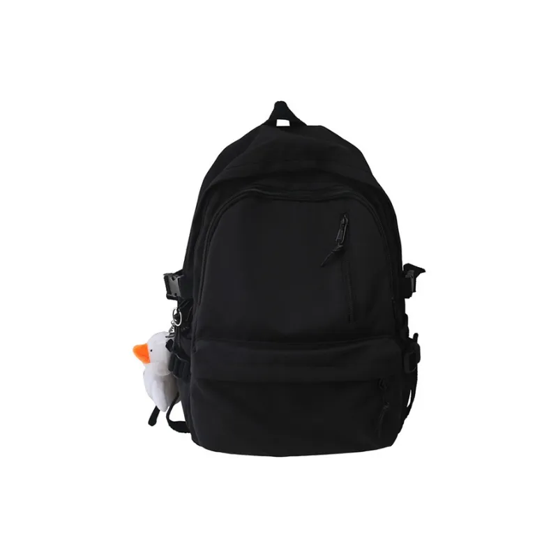 GKY Nylon Backpack Regular Unisex Blue/Black/Pink/Yellow/White-8