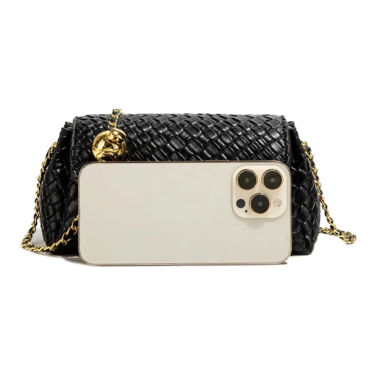 CentarlKatty PU Crossbody Bag Women's Black-1
