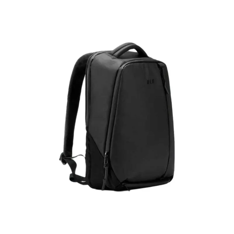HLA Polyester Backpack Medium Size Men's Black-1