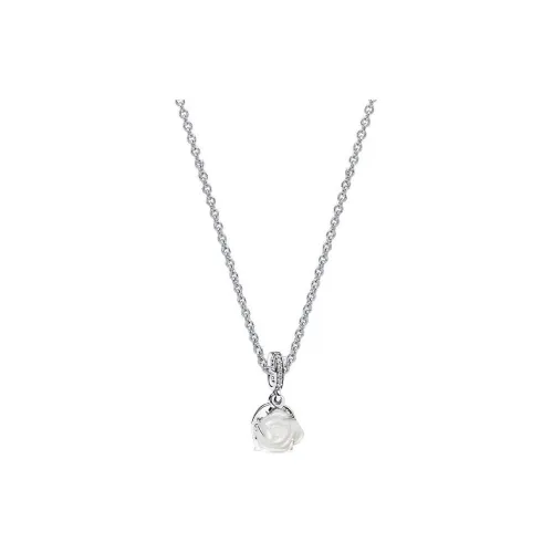 Pandora 925 Sterling Silver Necklaces Women's Silver