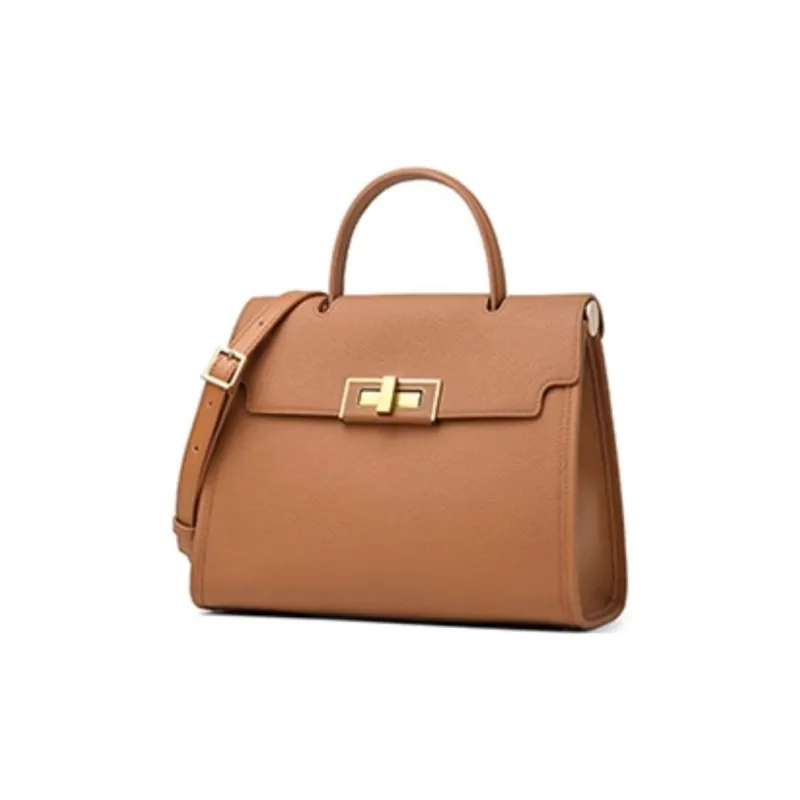 GOLDLION Cow Leather Portable Crossbody Bag, Shoulder Bag Women's Multicolor-9
