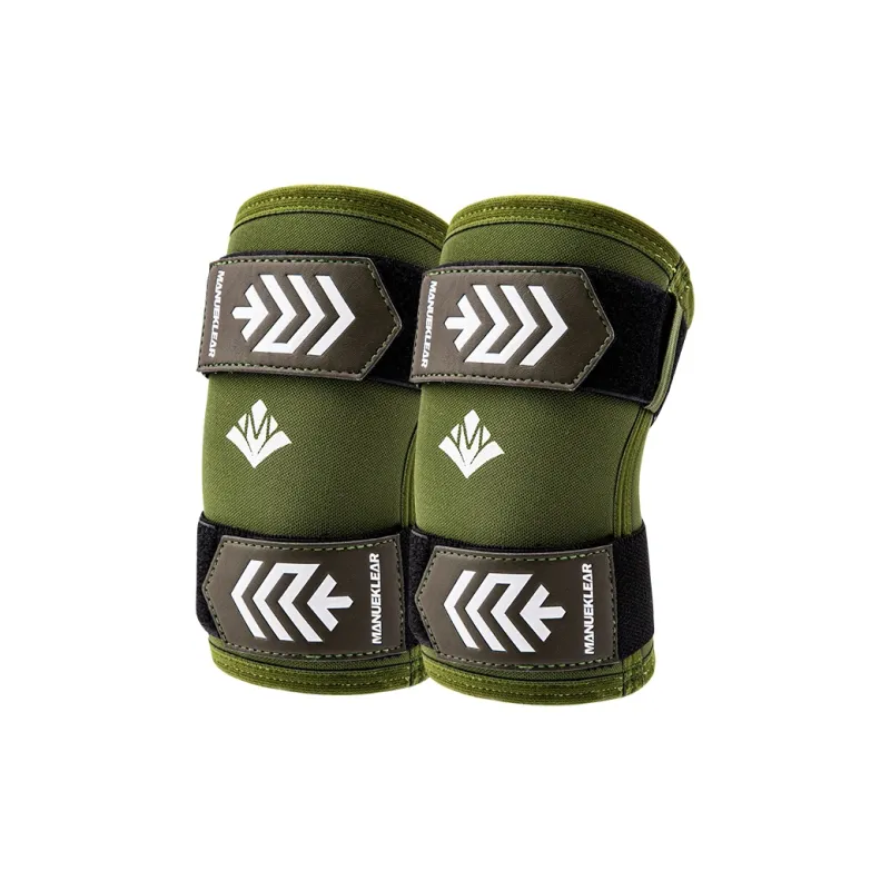 MANUEKLEAR Fitness Elbow Protector With Pads Rehabilitation Compression Unisex-1