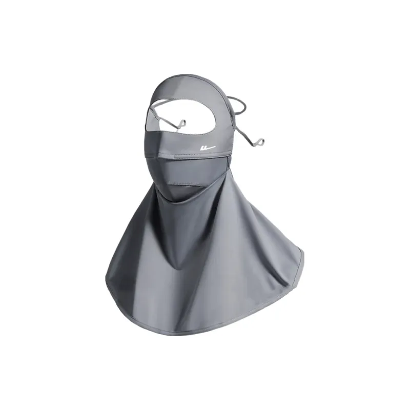 Warrior Polyamide Sun Protection Masks Unisex Elegant Gray/Cloud Charcoal Black-0