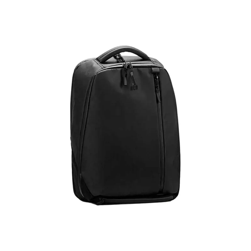 HLA Polyester Backpack Medium Size Men's Black-2