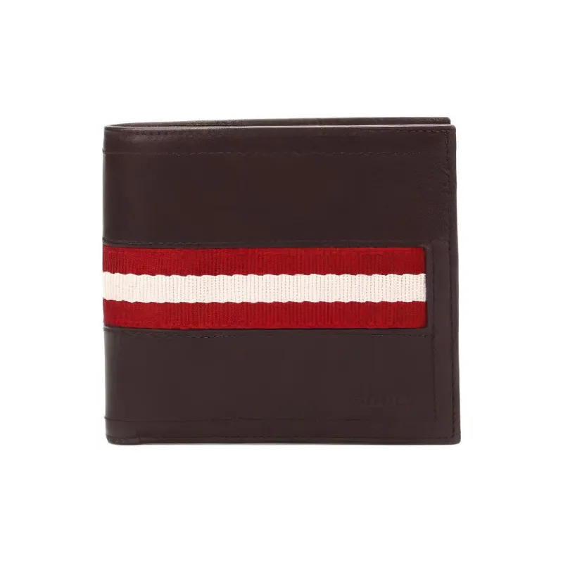 BALLY Calfskin Wallet Men's Brown-0