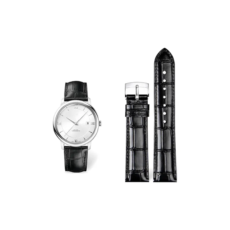 Craftsman Omega Compatibility Watch Band Genuine Leather Material-2