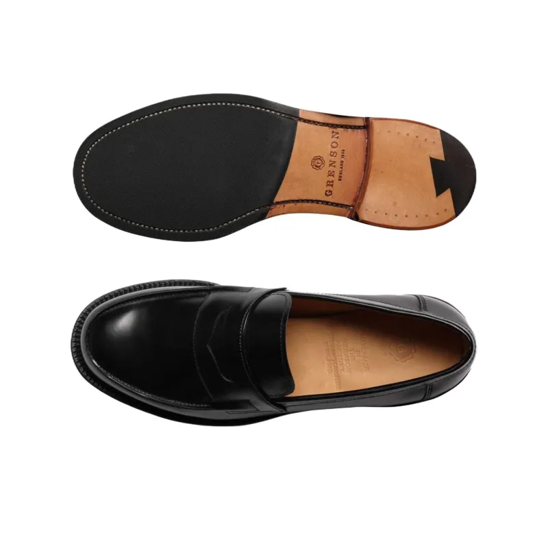GRENSON Loafers Men Black-4