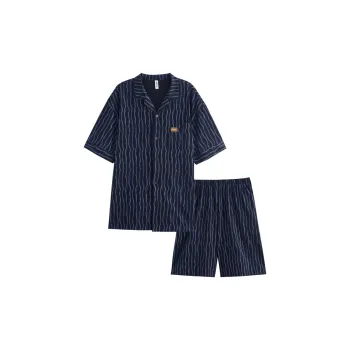 Peninsula City Pajama Set Men's Blue