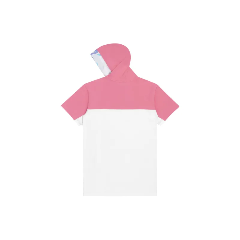 Aape Logo print Hooded T shirt Dress-3