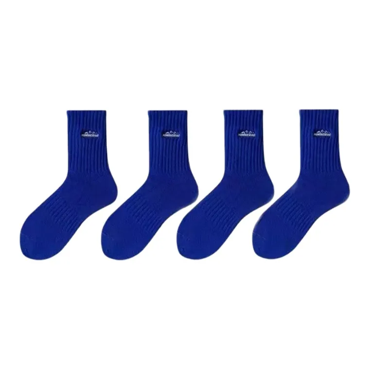 FREEDAY Mid-Calf Socks Unisex 4 Pack-1