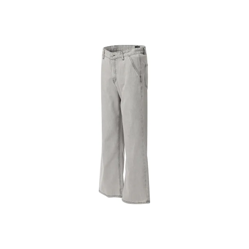 MT99 Jeans Unisex White Gray-2