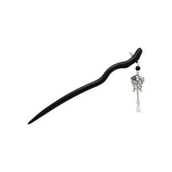 SENDME Ebony Wood Hairpins Women's