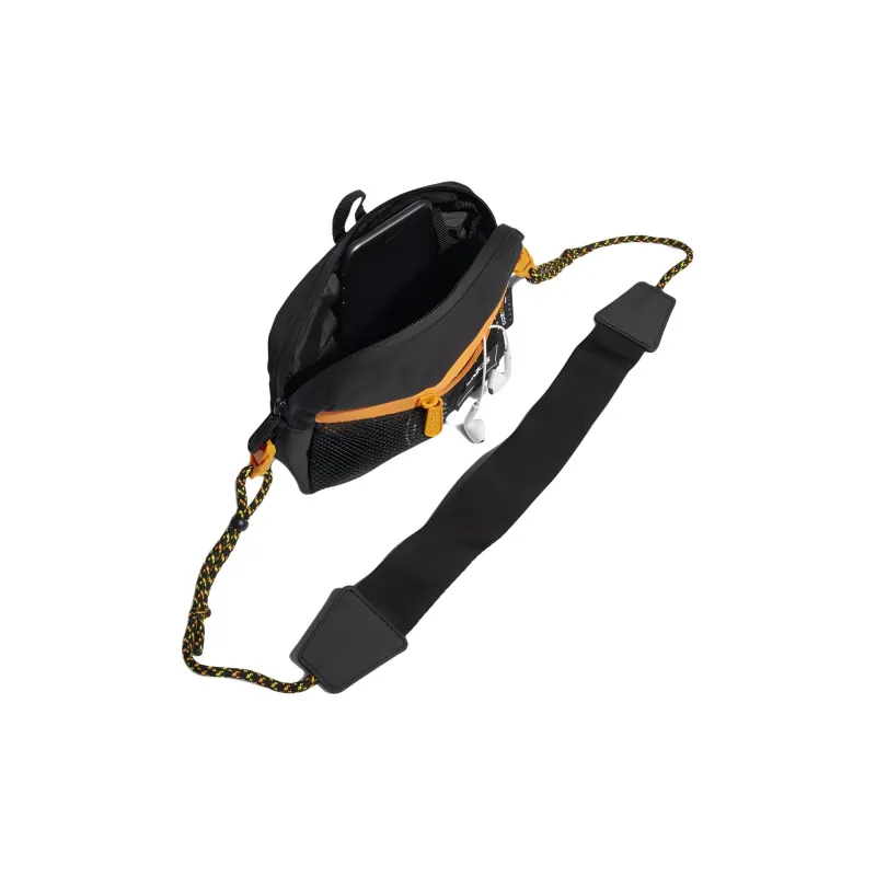 Adidas Neo Polyester Backpack Sports Bag Shoulder Bag Crossbody Bag Regular Unisex Black-3