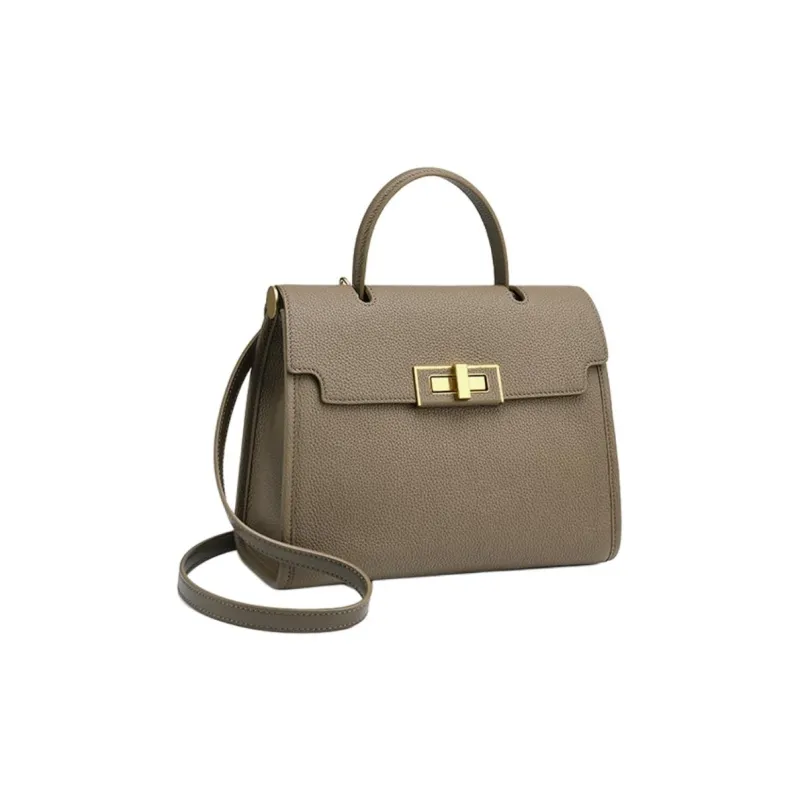 GOLDLION Cow Leather Portable Crossbody Bag, Shoulder Bag Women's Multicolor-17