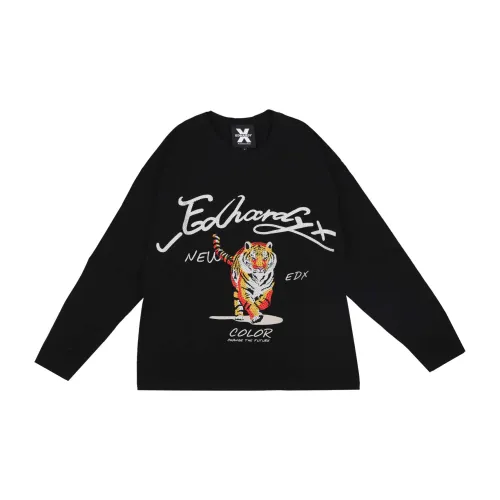 ED HARDY X Sweatshirts Unisex Black