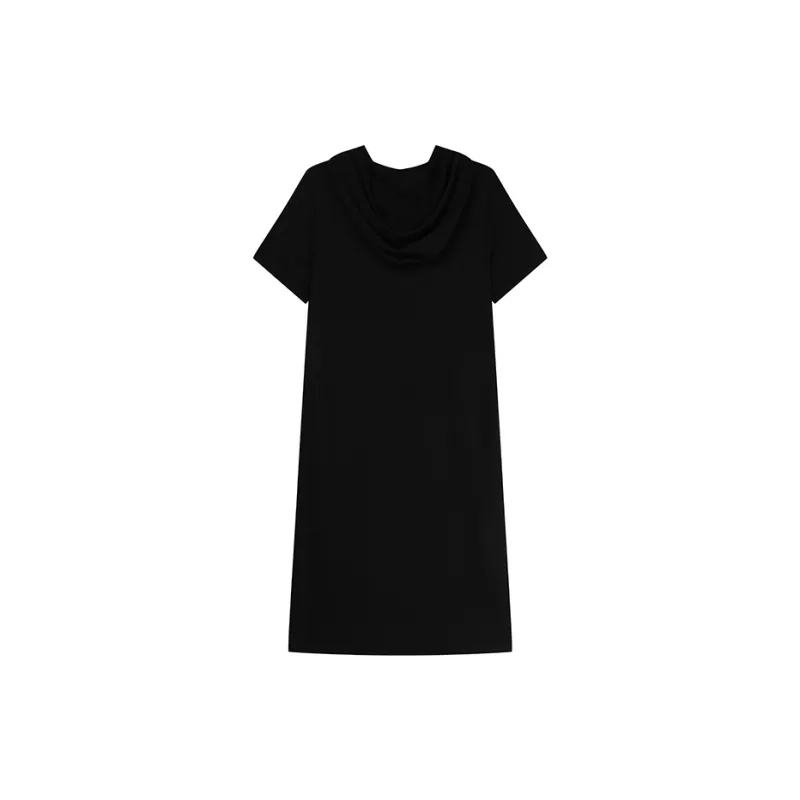 LOUISY AO Short Sleeved Dresses Women's Black-1