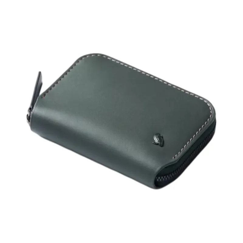 BELLROY Leather Wallet Mini Unisex Light Green-1