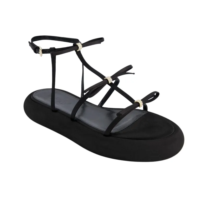 GIAMBATTISTA VALLI Strap Sandals 4cm Women's Black-2