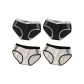 M1332-E Set-Sweet and Stylish-Black+Black+White+White (4 Pack)