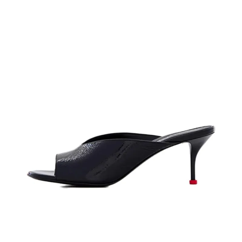 Alexander McQueen Open-Toe Slip-On Sandals Women's-0