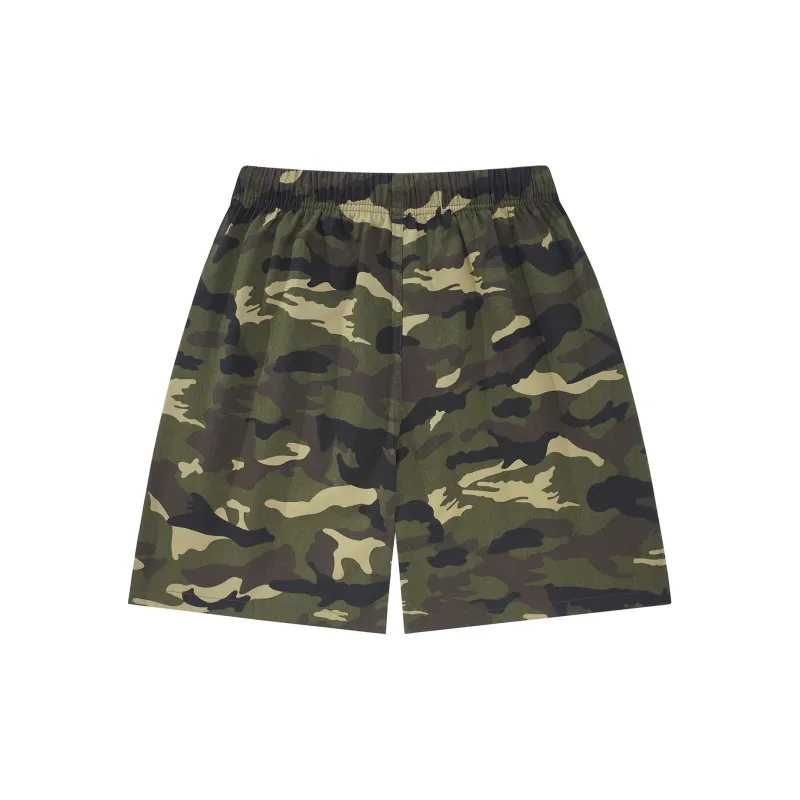 TESTUNG Casual Shorts Unisex-1