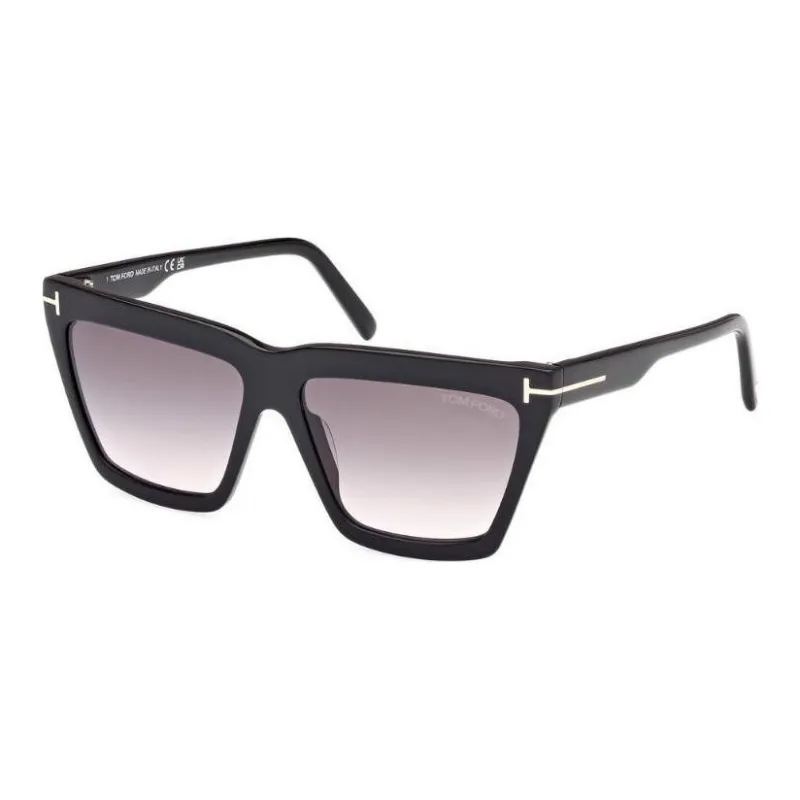TOM FORD Eden Geometric Frame Sunglasses-0