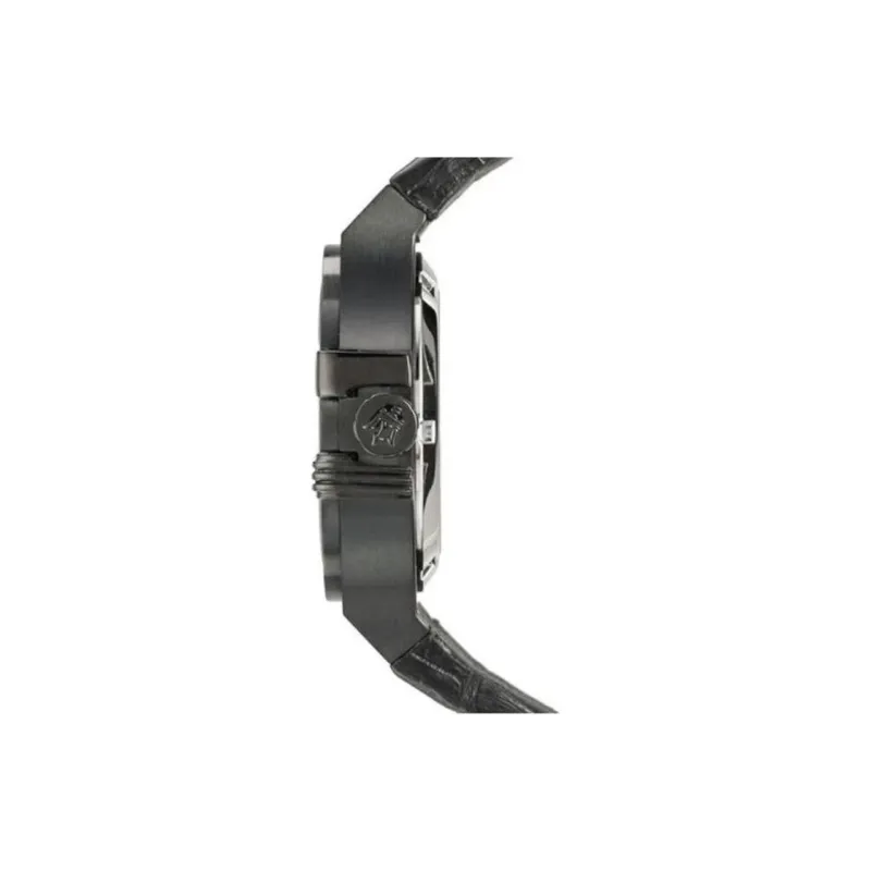 Maserati Wrist Watch Automatic Mechanical Movement Leather Watch Bands 40mm Black Dial Men's Watches-2
