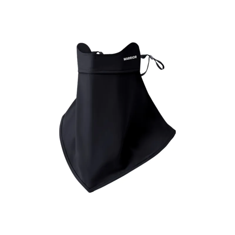 Warrior Ice Silk Face Masks Unisex Gray Black-2