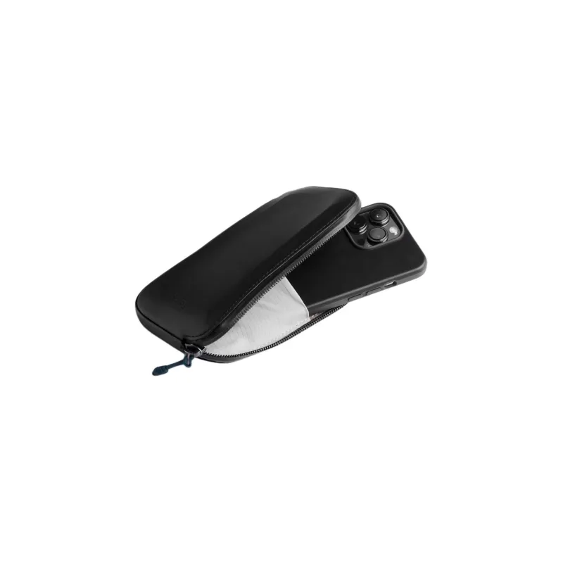BELLROY Leather Clutch Men's Black-1