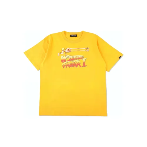 WIND AND SEA T-Shirts Unisex Yellow