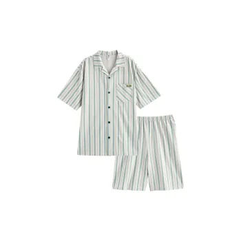 Peninsula City Pajama Set Men's Light Green