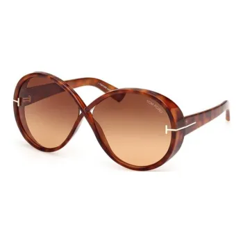 TOM FORD Edie Round Frame Sunglasses