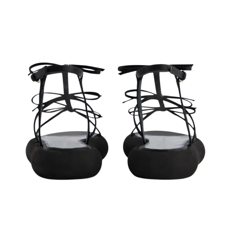 GIAMBATTISTA VALLI Strap Sandals 4cm Women's Black-4