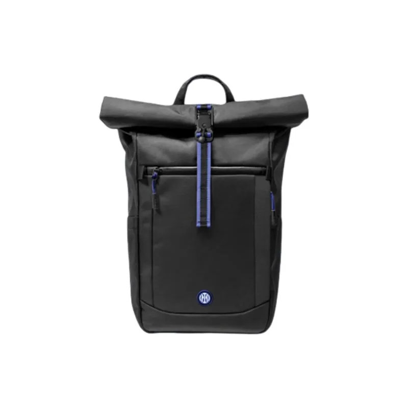 Tomtoc Nylon Fabric With Ballistic Nylon Backpack Medium Size Men's Racing Black-0