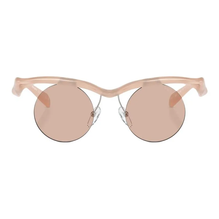PRADA Round Frame Sunglasses-1