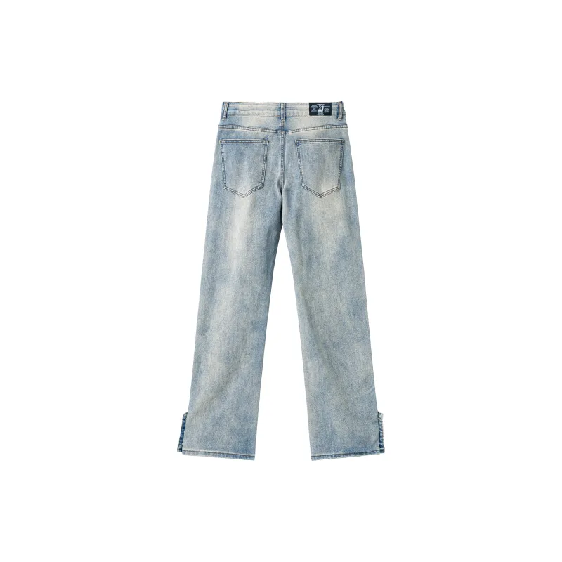 XINYINSU Jeans Unisex-13