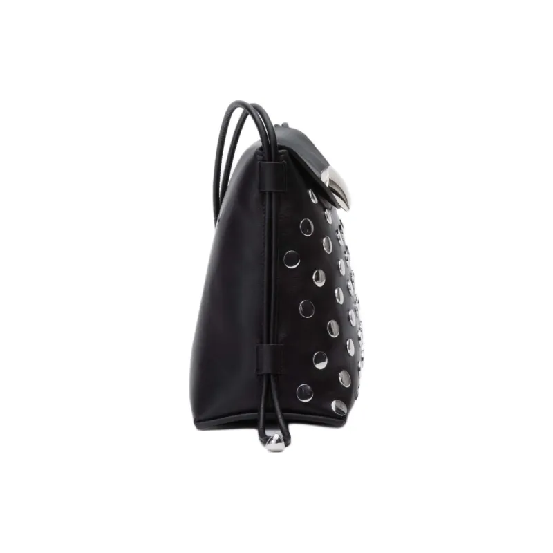 3.1 Phillip Lim Lambskin Crossbody Bag Shoulder Bag Women's Black-2