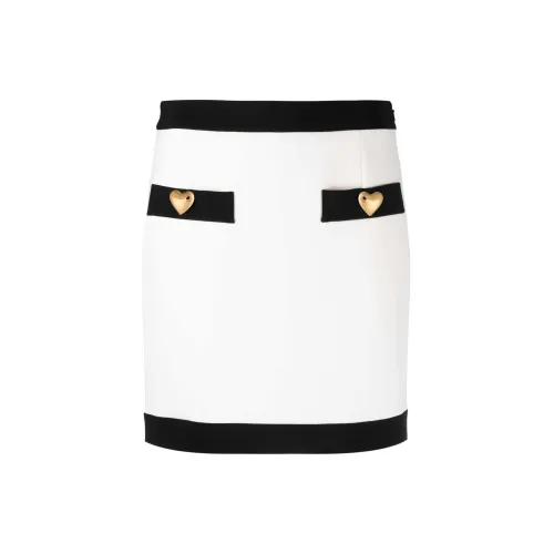 MOSCHINO Button detailed Fitted Skirt