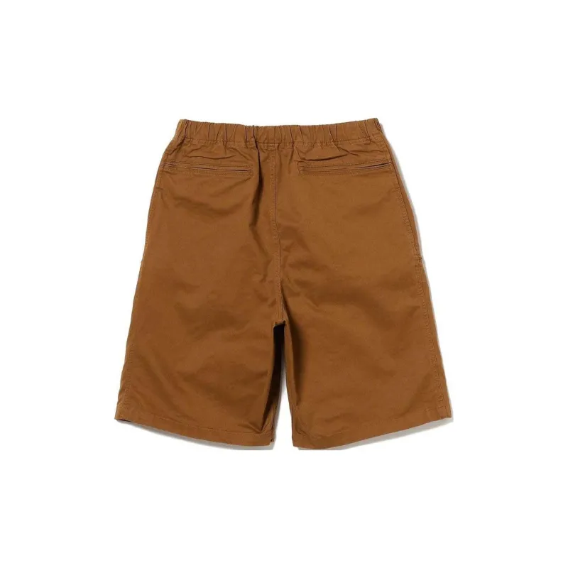 Beams Cargo Shorts Men Mocha-1