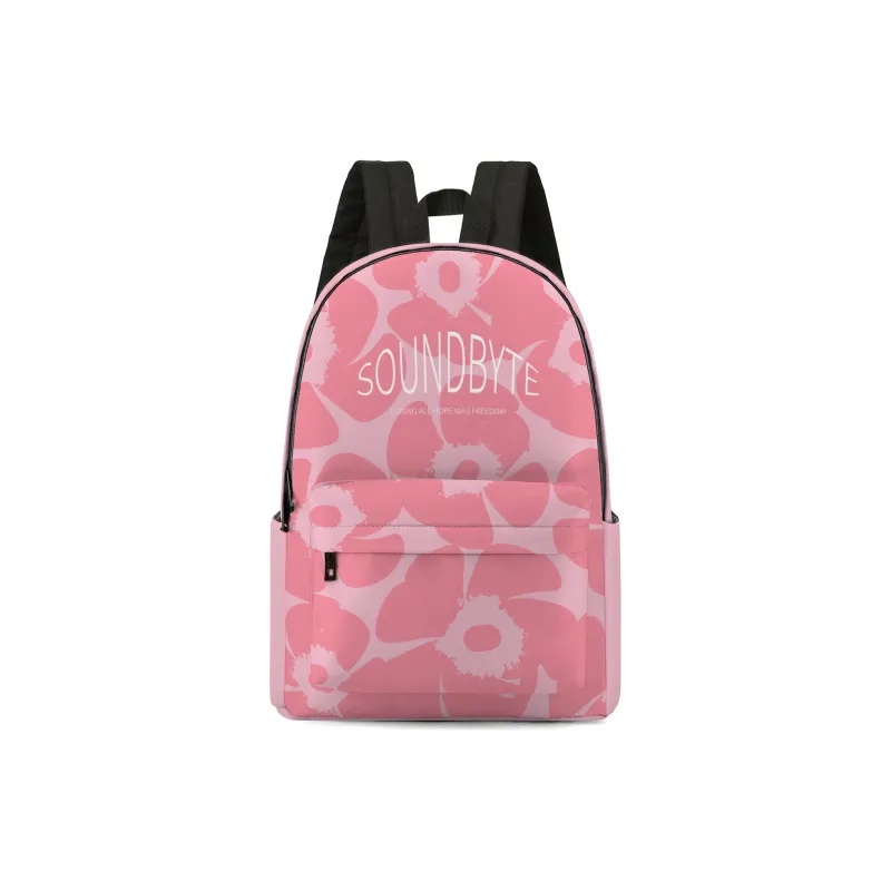ONRF SOUNDBYTE Collaboration Polyester Backpack Regular Unisex Pink-0