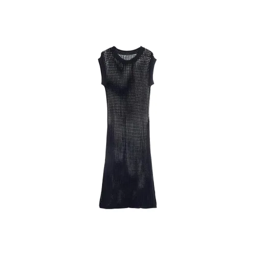 HERLAND Sleeveless Dresses Women's Black